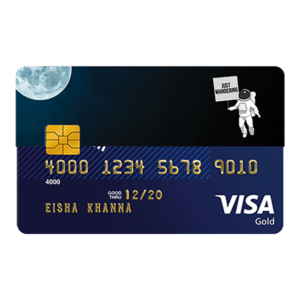 Just wandering spaceman Credit and Debit Card sticker