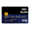 Broke Millennial Credit and Debit Card sticker