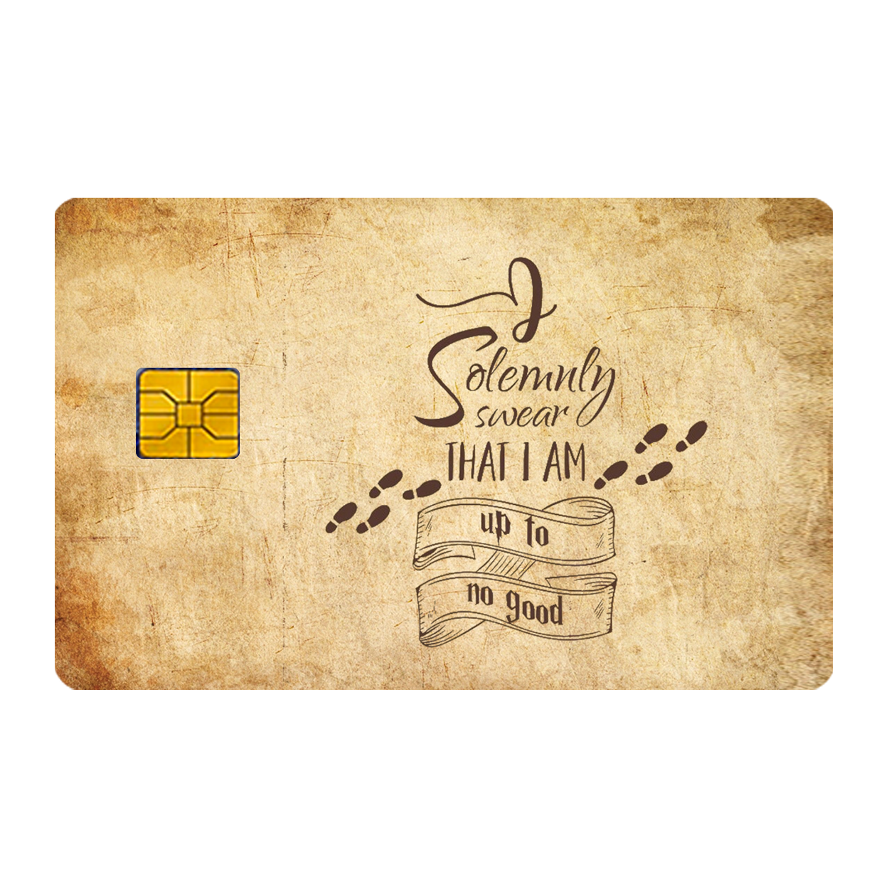 Harry potter - I solemnly swear Credit and Debit Card sticker only on ...